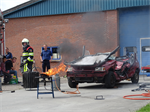 Brandweer Demo tijdens feestweek Buitenpost